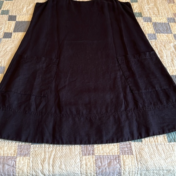 Eileen Fisher 100% Organic Linen Dress - Picture 9 of 12